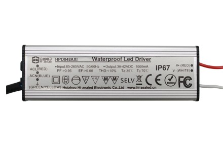 Waterproof LED Driver - 48W 1000mA Led Waterproof Power Supply