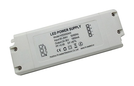 Standard products(6-120W)-Non Flicker - 48-60W Constant Current Led Driver