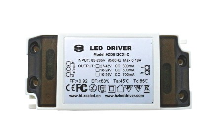 Standard products(4-60W)-Flicker - Constant Current Led Driver 12V 300mA