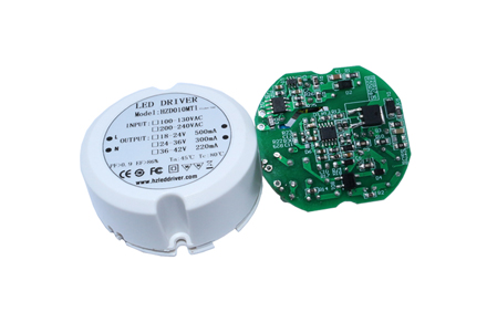 Dimmable LED Driver - 10W 300mA Round Triac Dimming Led Driver