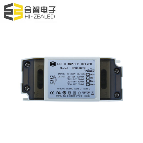 Dimmable LED Driver - 18W 0-10V/PWM/R Dimmable Led Driver