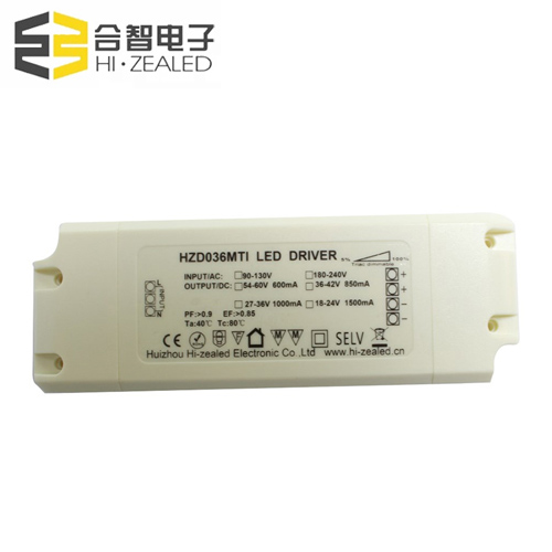 Dimmable LED Driver - 36W Led Triac Dimmable Power Supply