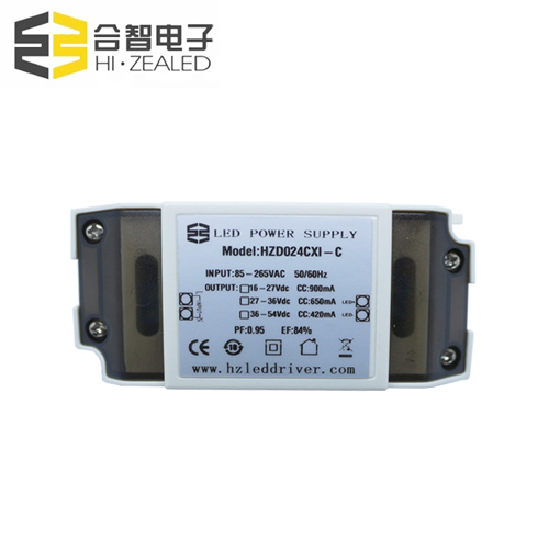 Standard products(4-60W)-Flicker - 12-24W Constant Current Led Driver
