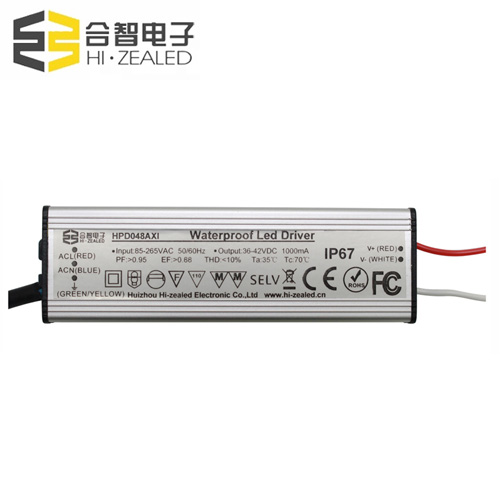 Waterproof LED Driver - 48W 1000mA Led Waterproof Power Supply